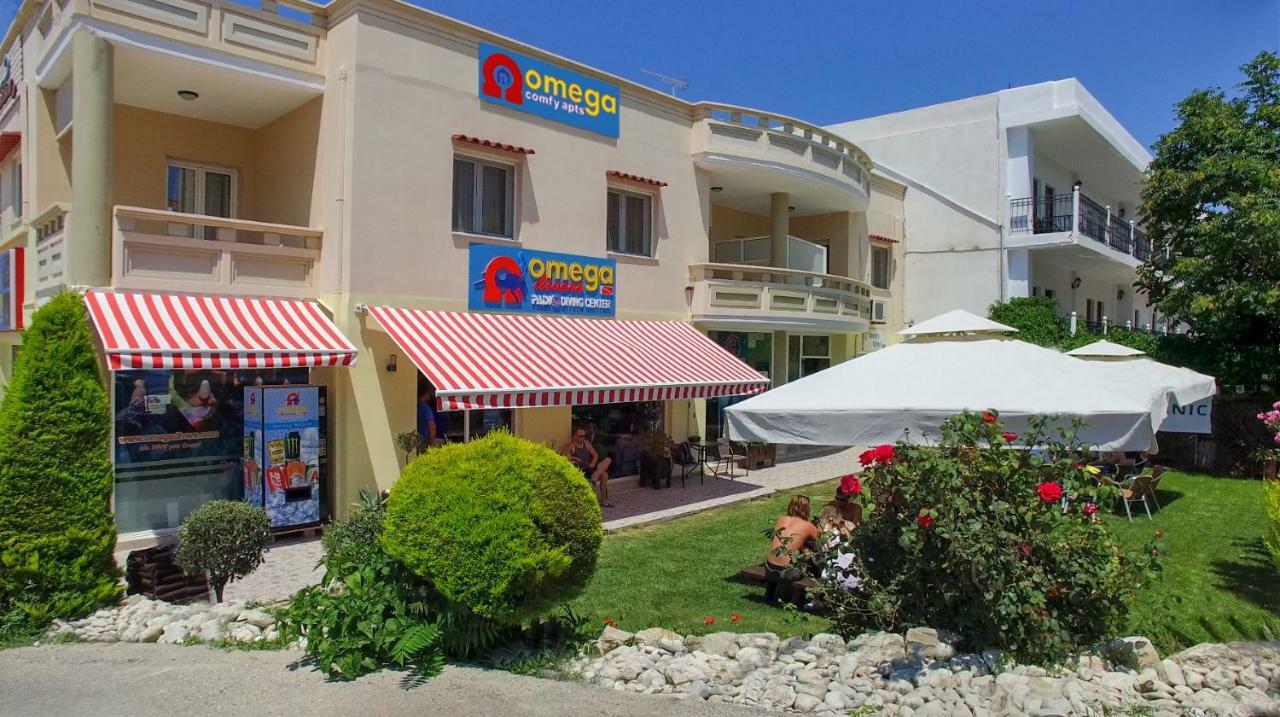 Omega Comfy Apartments Almirida Exteriör bild
